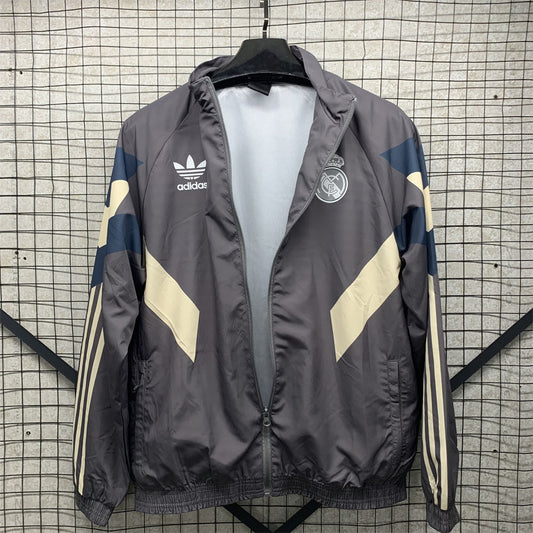 Real Madrid Retro Windbreaker - Third