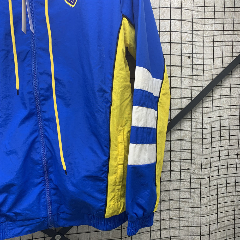 Boca Juniors Retro Windbreaker
