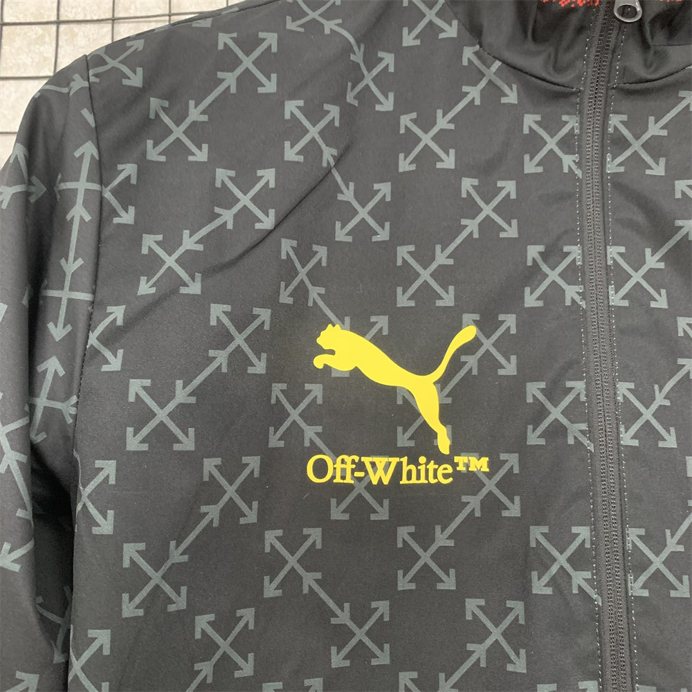 AC Milan 'OFF WHITE' x Puma - Double Sided Windbreaker