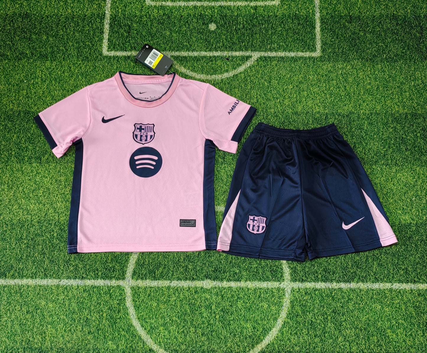 Barcelona 2025/26 Pre Match (Pink) - Kids