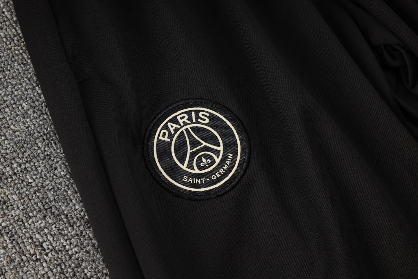 PSG 1/4 Zip Tracksuit Set Beige/Baby-Pink/Black