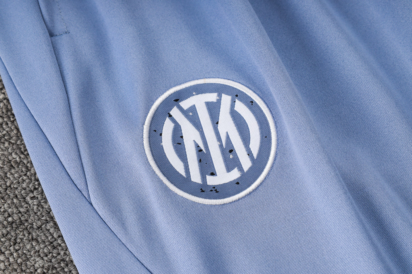 Inter Milan 1/4 Zip Tracksuit Set Baby-Blue/Sienna