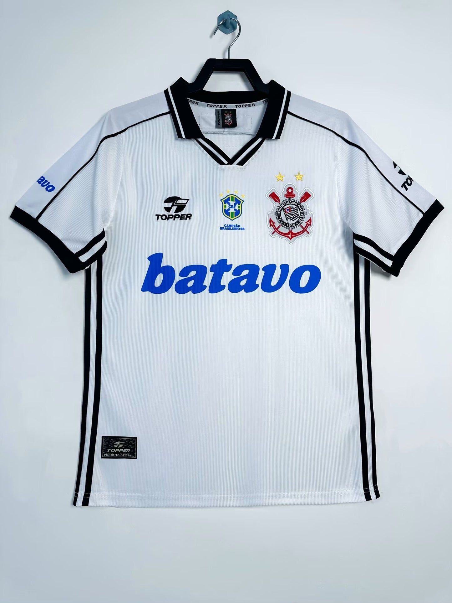 Alt Text: Corinthians 1999/00 Home Jersey – Authentic Vintage Classic Kit