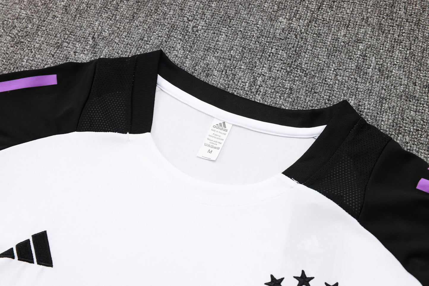 Germany Training Kit (3/4 Pants) - White/Violet/Black