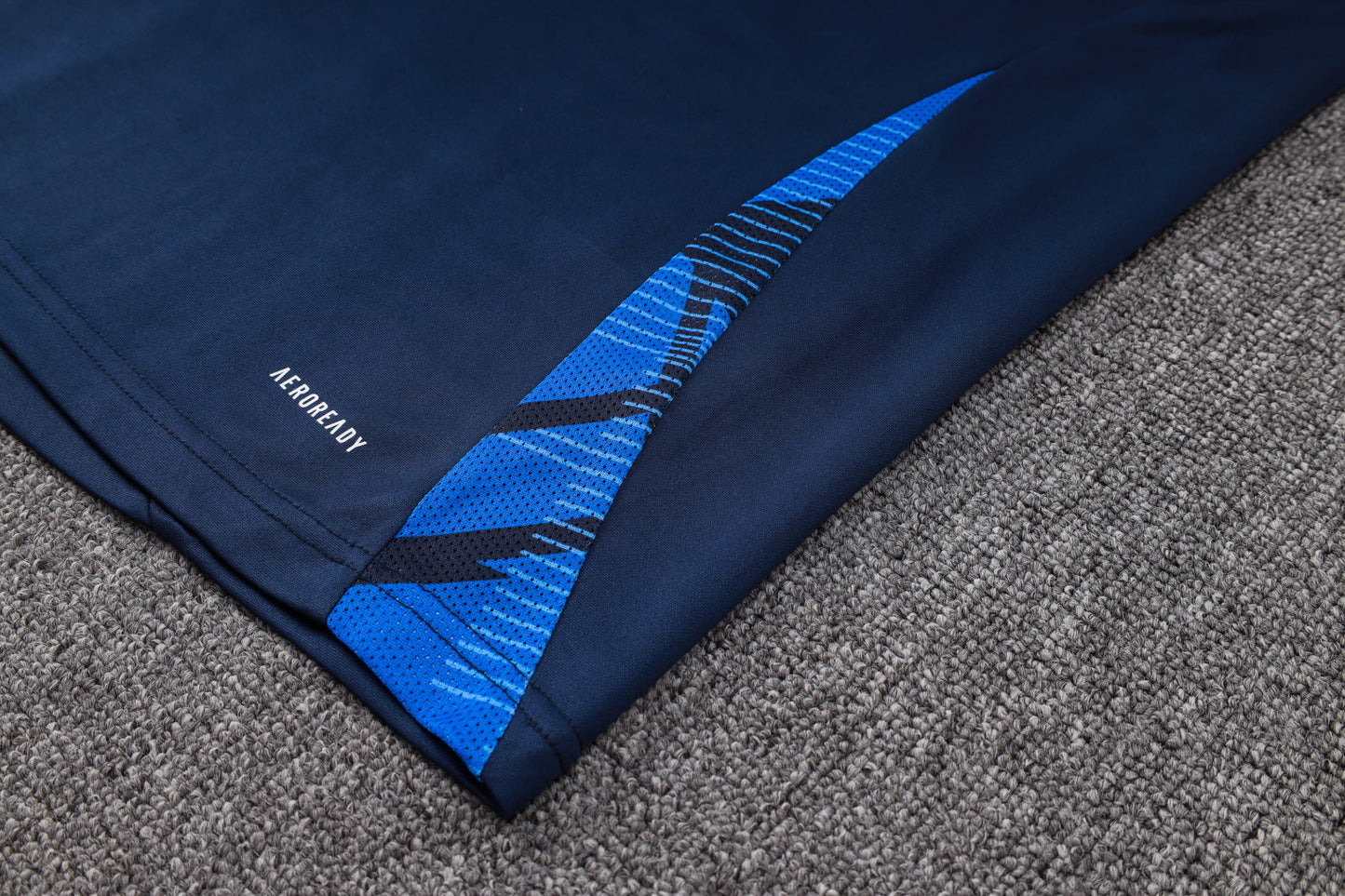 Italy 1/4 Zip Tracksuit Set Navy/Azure