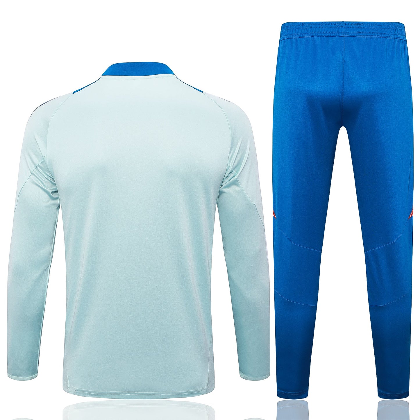 Spain 1/4 Zip Tracksuit Set Blizzard/Crimson/Blue