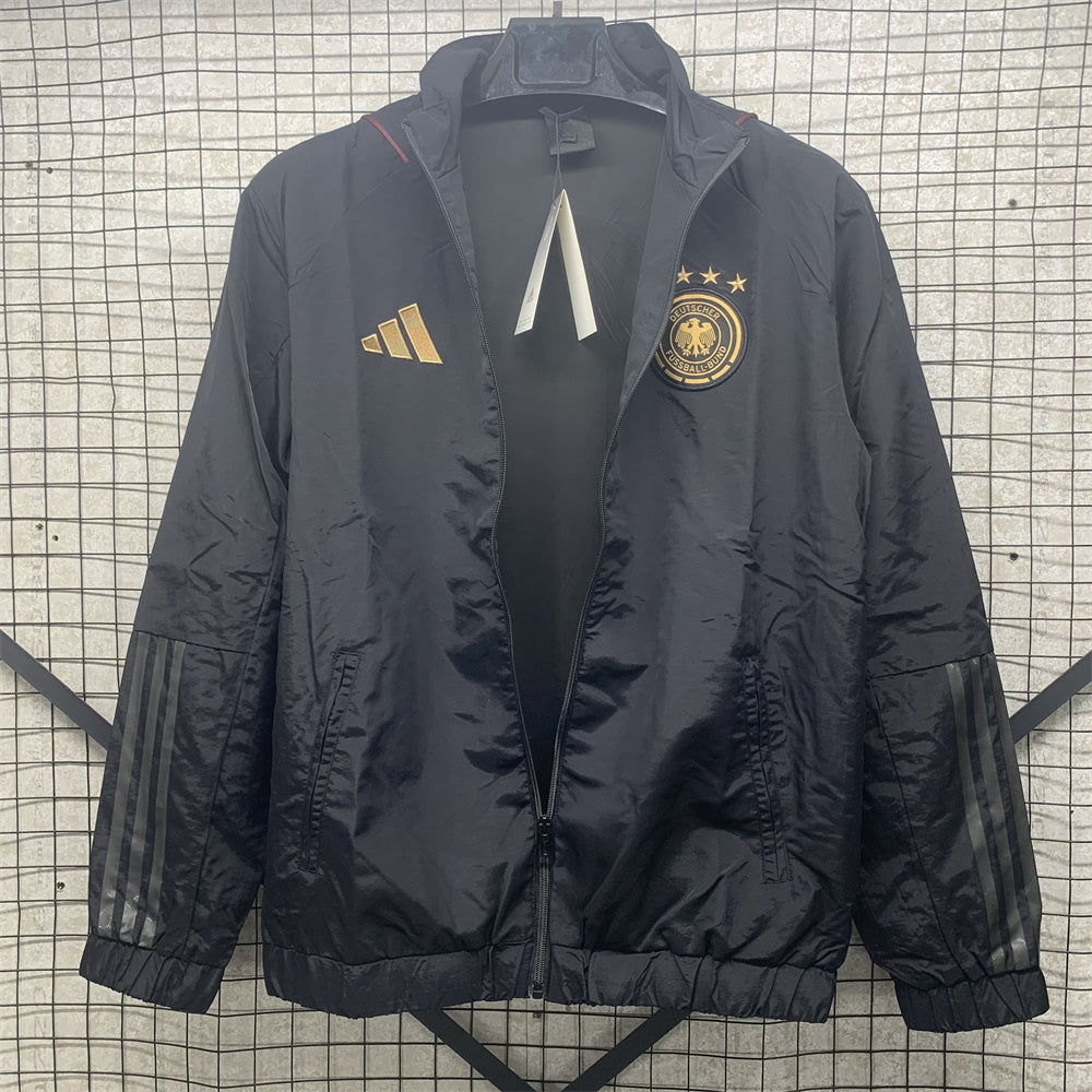Germany Windbreaker - Black/Gold