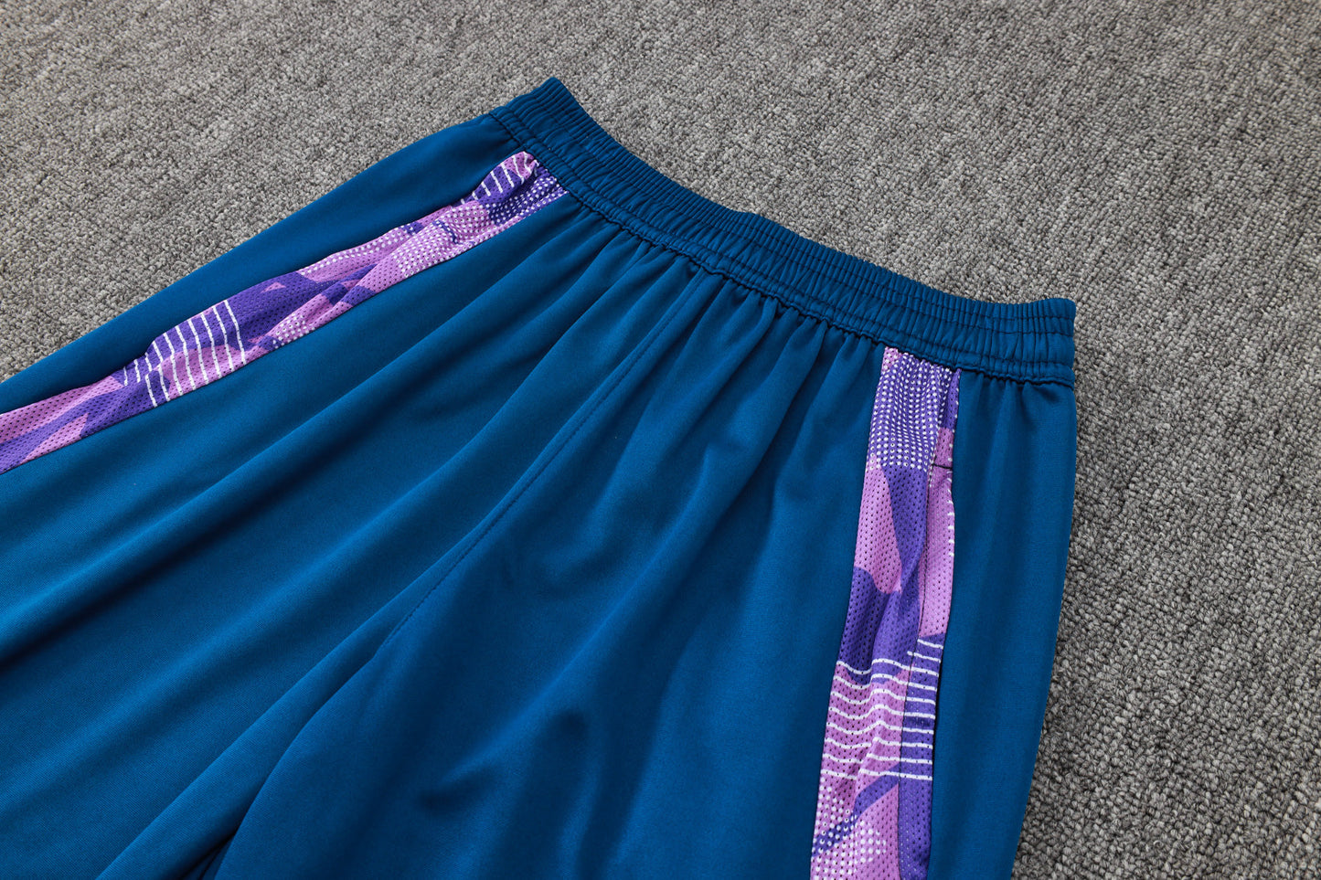 Argentina 1/4 Zip Tracksuit Set Electric-Blue/Purple/Saphire