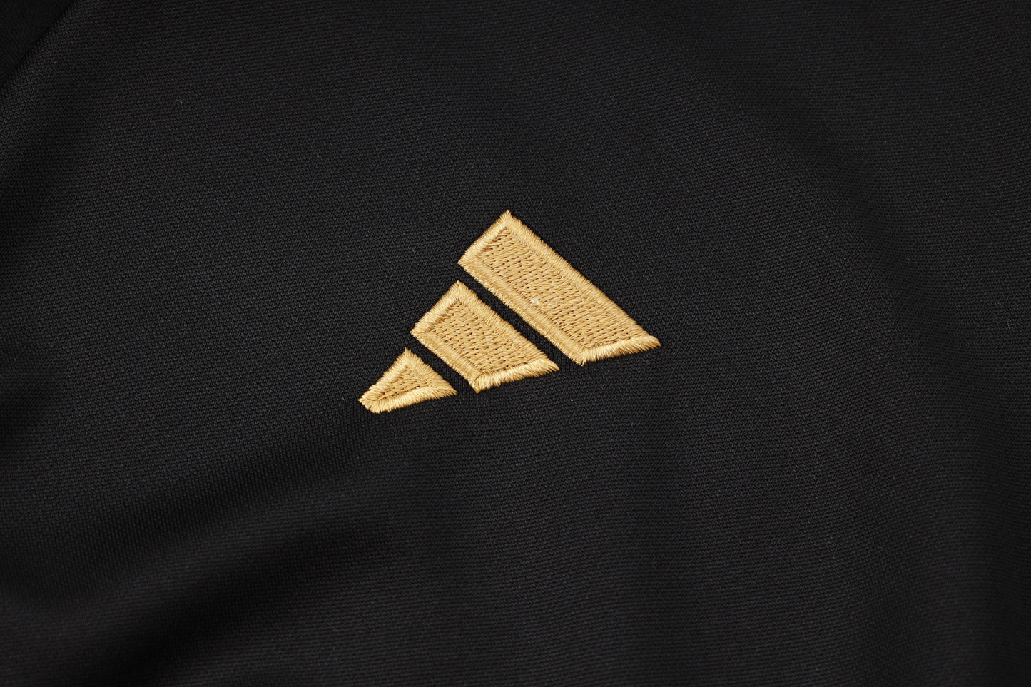 Argentina 1/4 Zip Tracksuit Set Black/Electric-Blue/Gold
