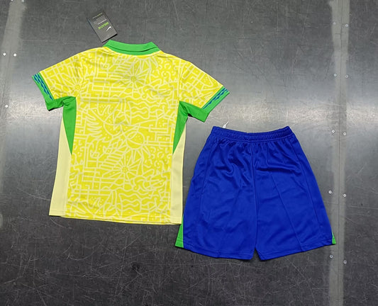 Brazil 2024 Copa America Home - Kids