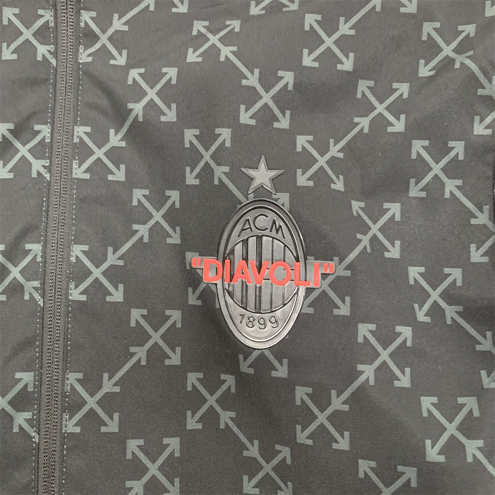 AC Milan 'OFF WHITE' x Puma - Double Sided Windbreaker