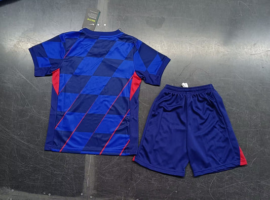 Croatia 2024 EURO Away - Kids