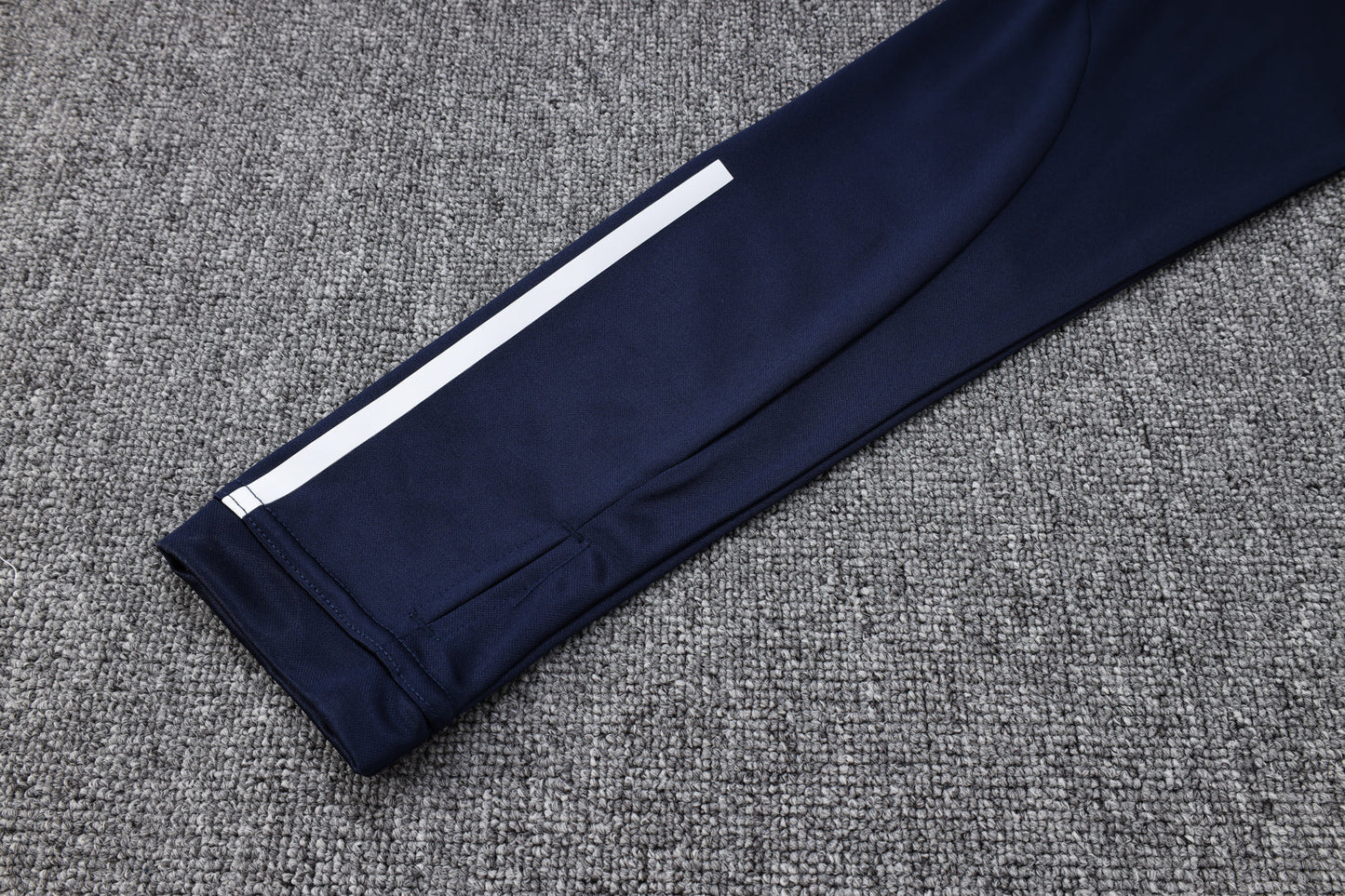 Italy 1/4 Zip Tracksuit Set Navy/White