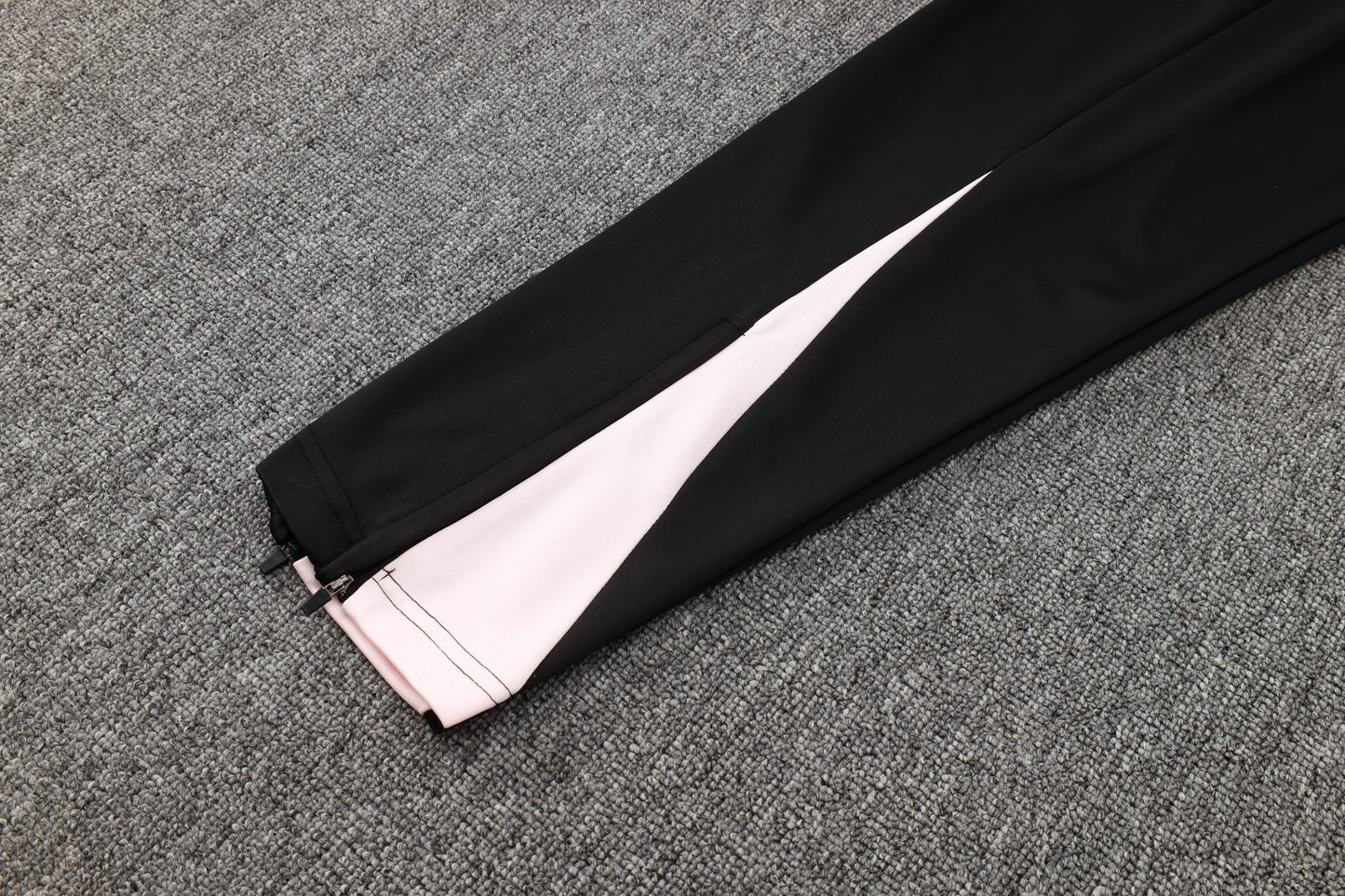 PSG 1/4 Zip Tracksuit Set Beige/Baby-Pink/Black