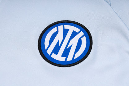 Inter Milan 1/4 Zip Tracksuit Set Ice/Black