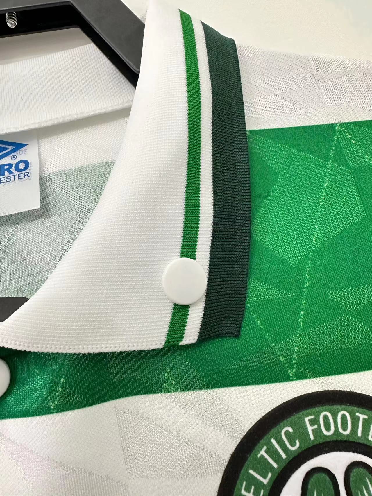 Product Title: Celtic 1989/91 Home Kit – Vintage Hoops Classic