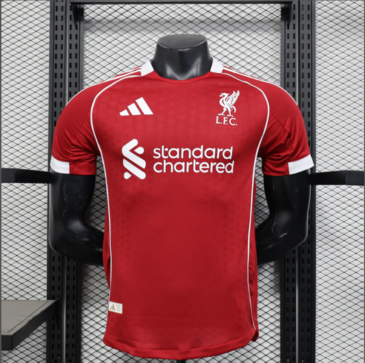 Get the Liverpool 25/26 Home Jersey – the official 2025/26 match shirt. Lightweight, authentic, and made for true fans. Limited stock available now.