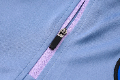 Inter Milan 1/4 Zip Tracksuit Set Baby-Blue/Azure/Black
