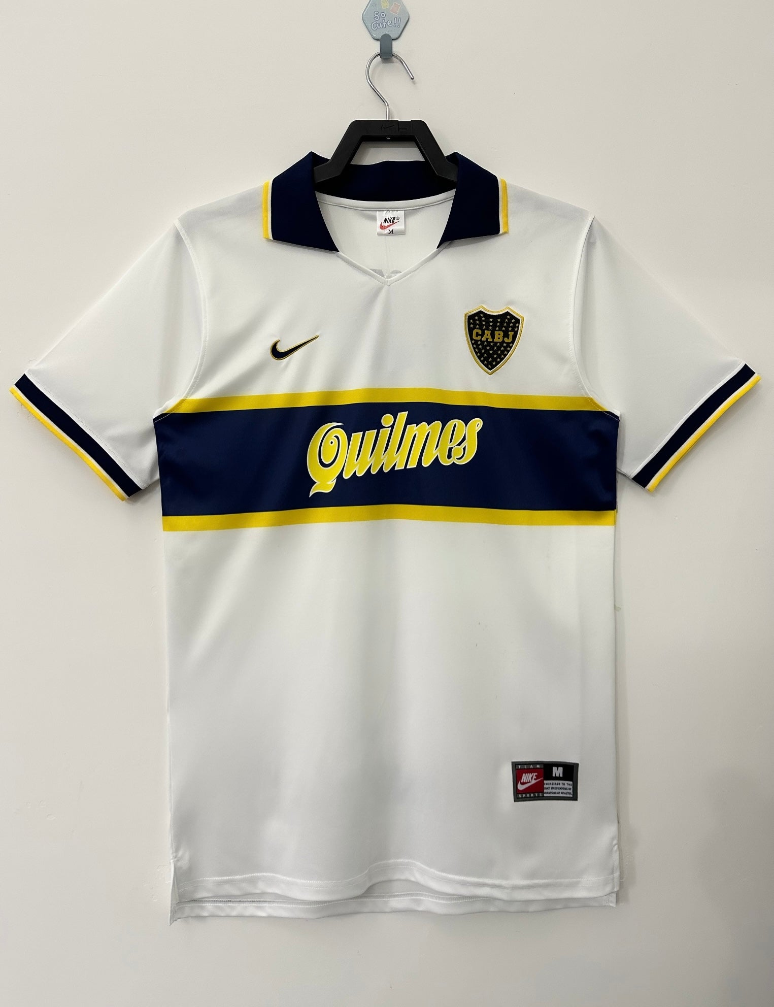 Boca Juniors Retro Shirt 1996/97 Away – Authentic Vintage Football Jersey
