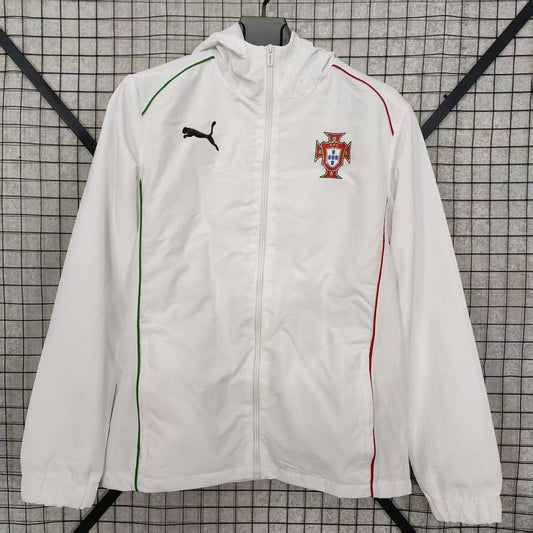 Portugal 2025/26 Windbreaker - White