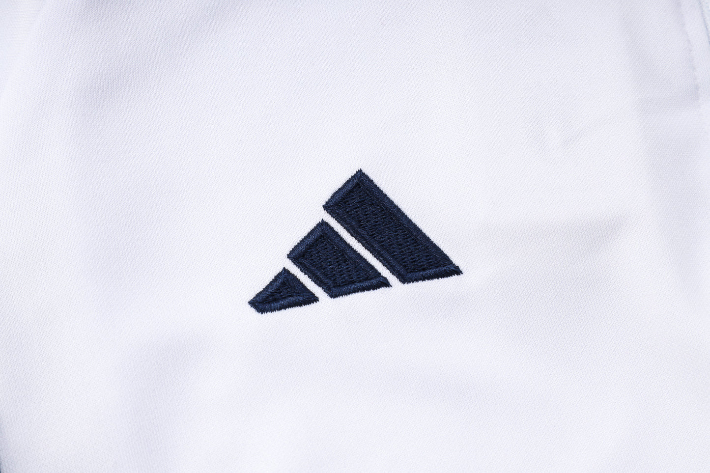 Italy 1/4 Zip Tracksuit Set White/Navy