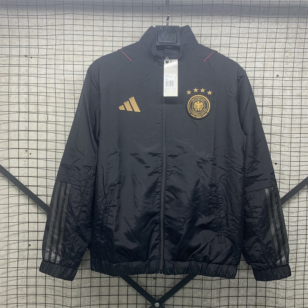 Germany Windbreaker - Black/Gold