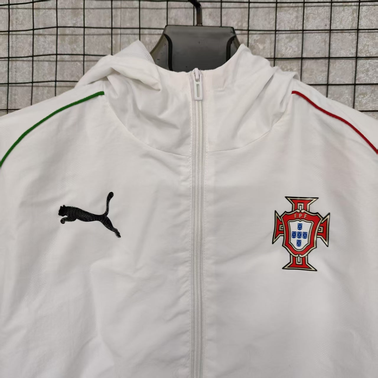 Portugal 2025/26 Windbreaker - White
