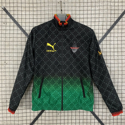 AC Milan 'OFF WHITE' x Puma - Double Sided Windbreaker