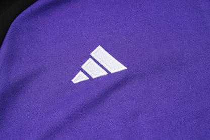 Germany 1/4 Zip Tracksuit Set Purple/Violet/Black