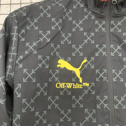 AC Milan 'OFF WHITE' x Puma - Double Sided Windbreaker
