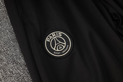 PSG 1/4 Zip Tracksuit Set Beige/Baby-Pink/Black