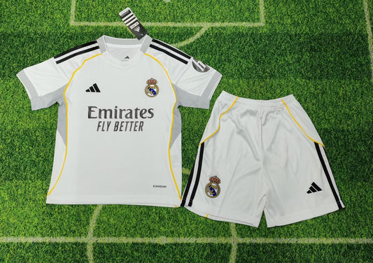 Real Madrid 2025/26 Home - Kids