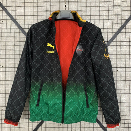 AC Milan 'OFF WHITE' x Puma - Double Sided Windbreaker
