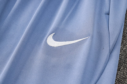 Inter Milan 1/4 Zip Tracksuit Set Baby-Blue/Sienna