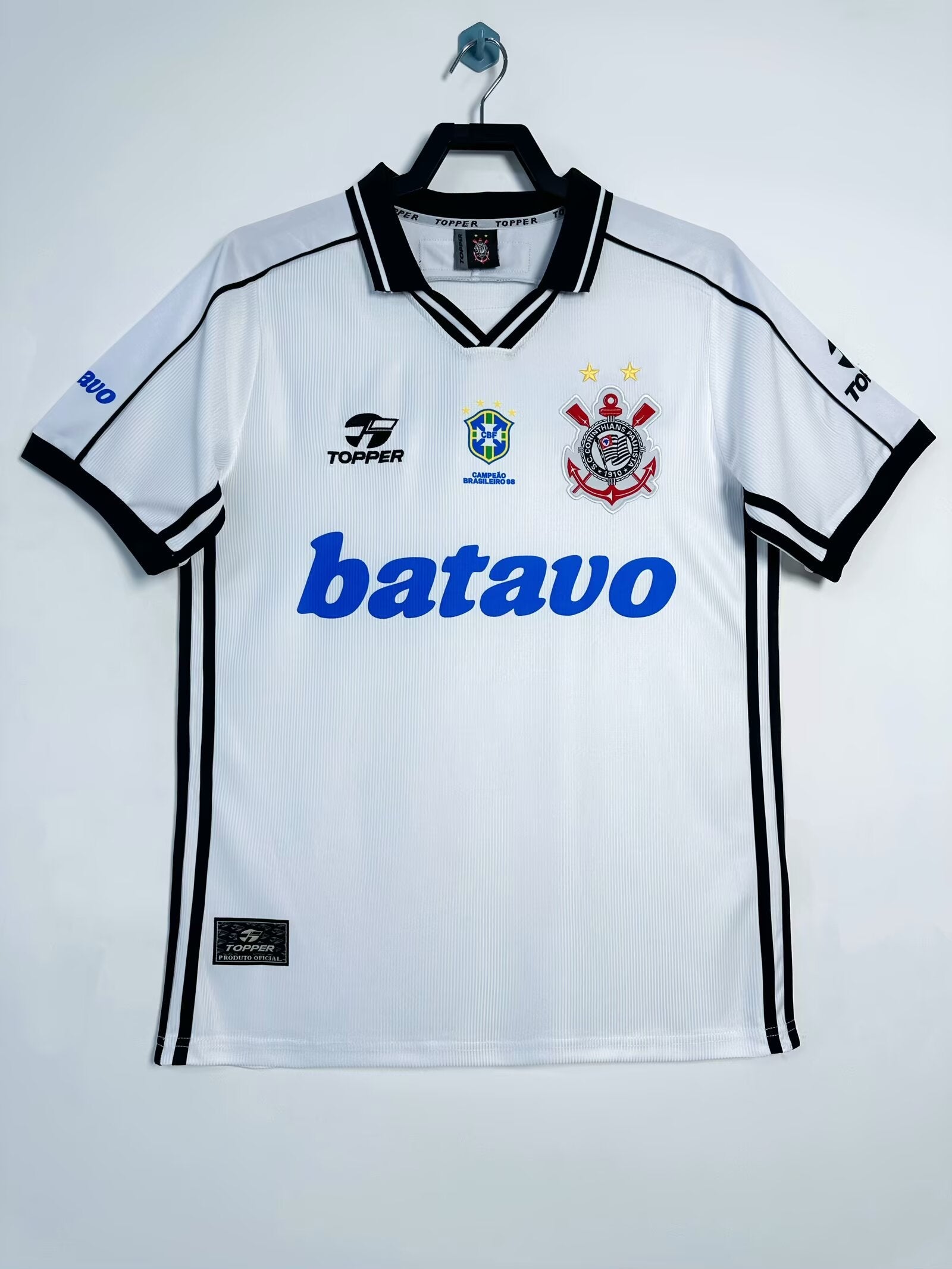 Alt Text: Corinthians 1999/00 Home Jersey – Authentic Vintage Classic Kit