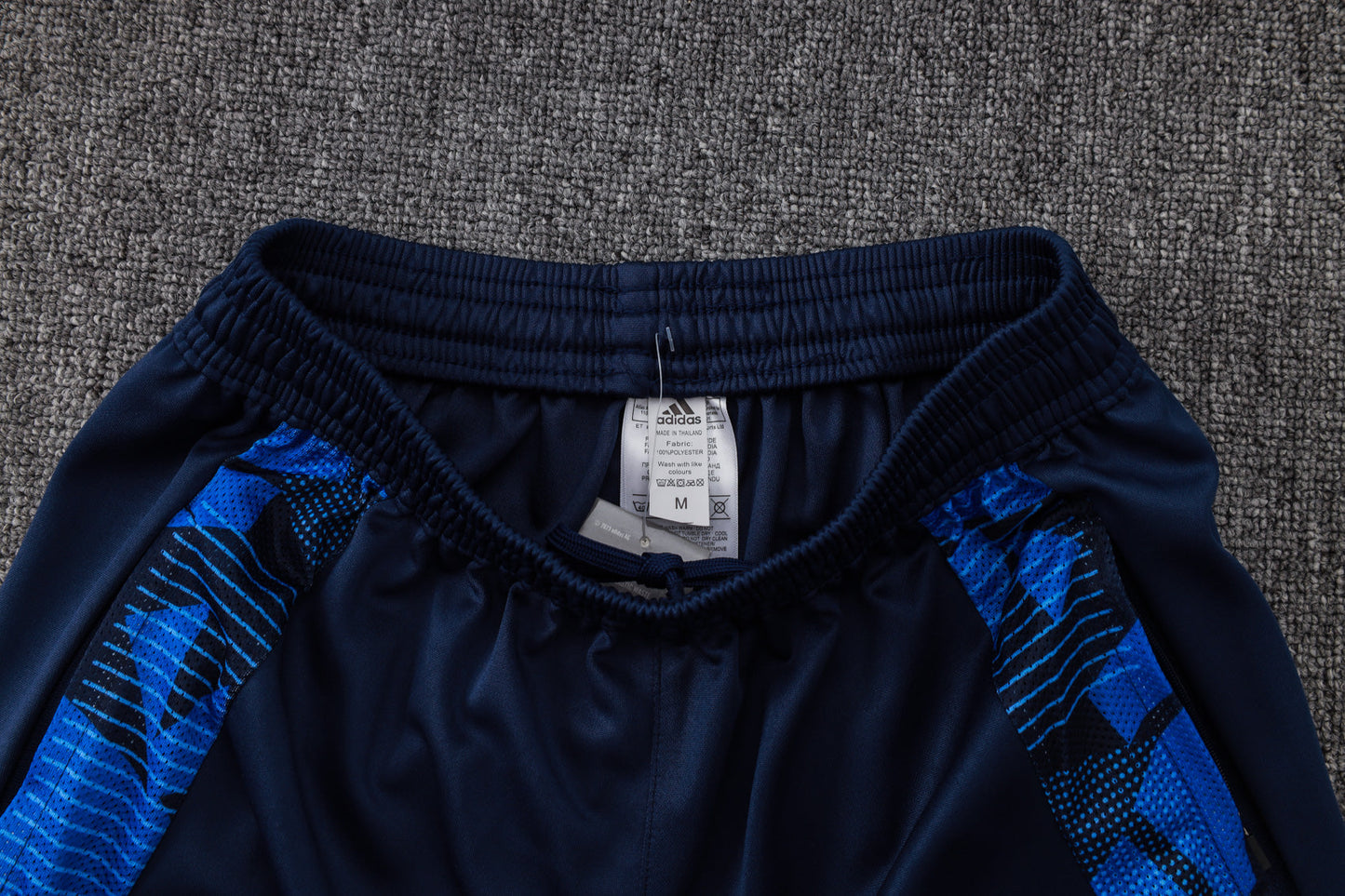 Italy 1/4 Zip Tracksuit Set Navy/Azure