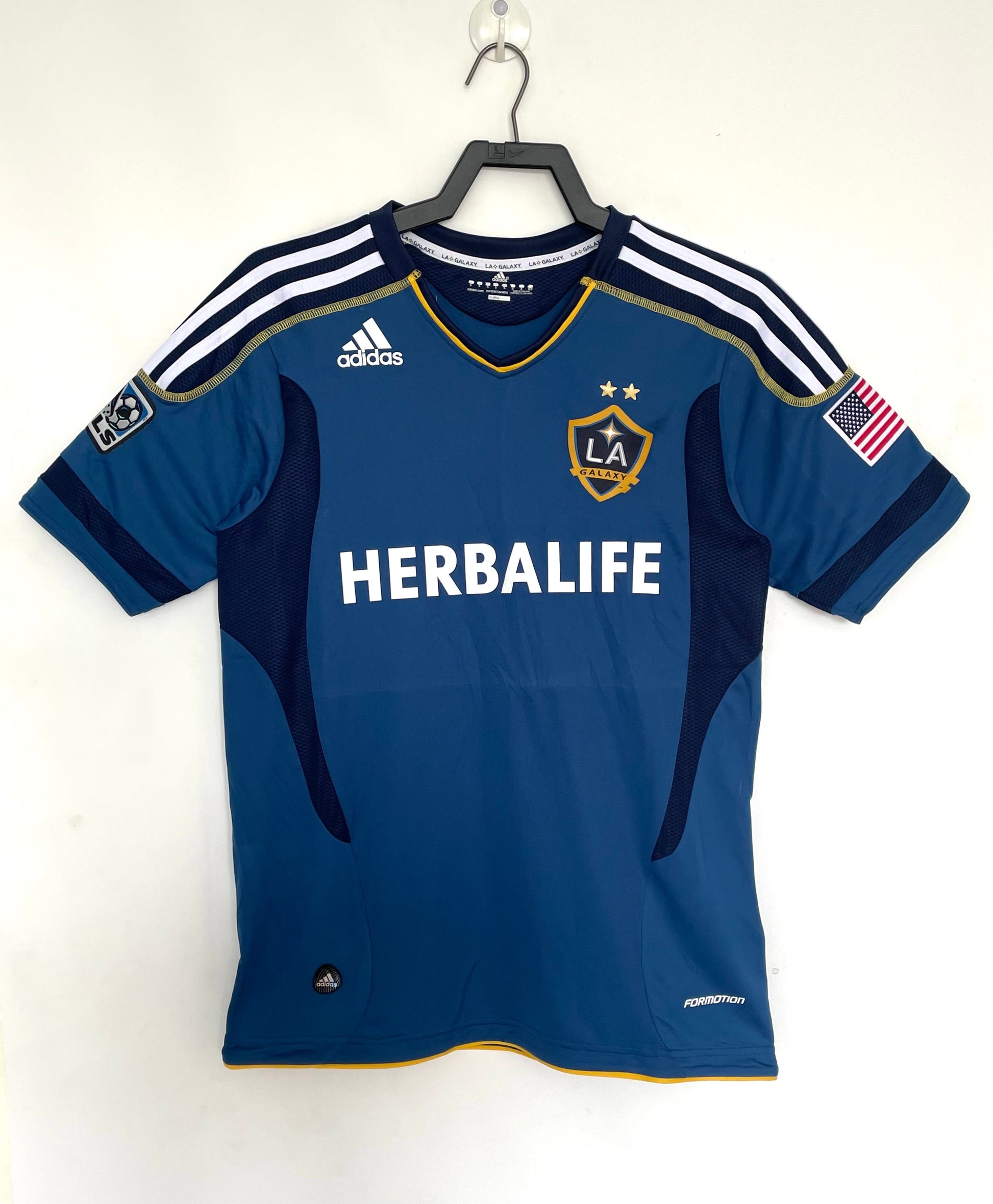 Alt Text → LA Galaxy jersey 2012 away edition official retro MLS kit