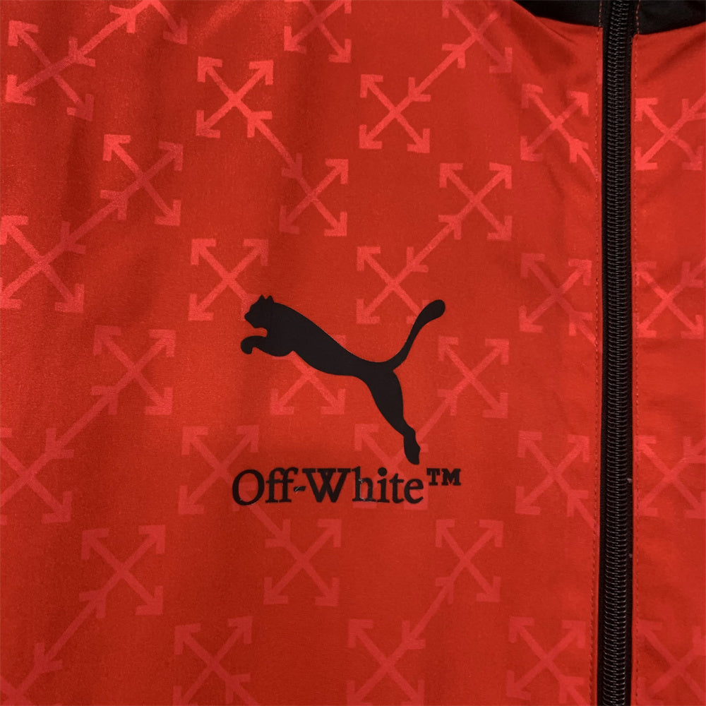AC Milan 'OFF WHITE' x Puma - Double Sided Windbreaker