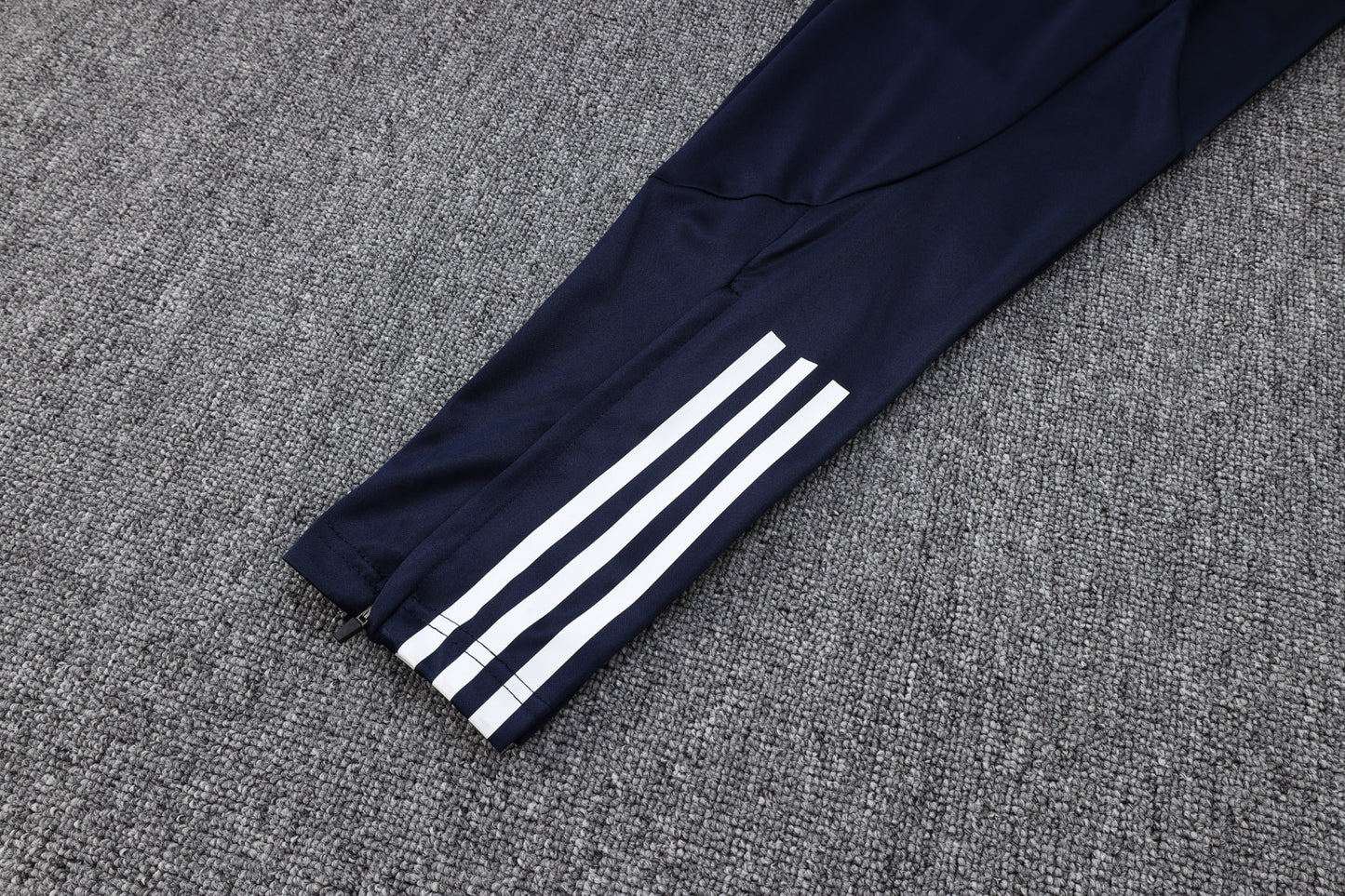 Italy 1/4 Zip Tracksuit Set White/Navy