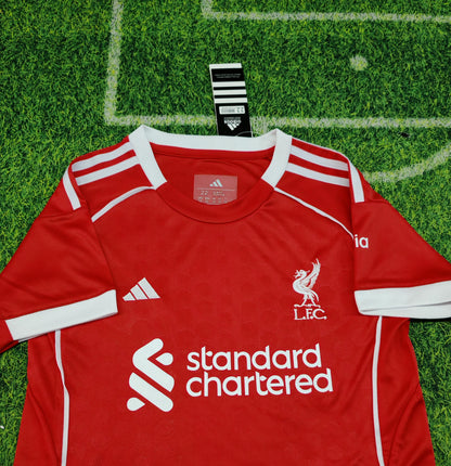 Liverpool 2025/26 Kids Jersey –  Home Shirt