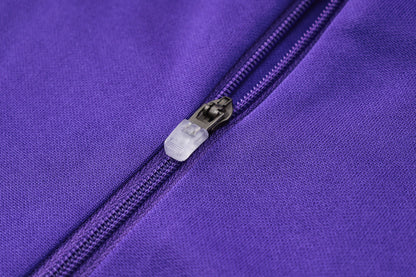 Germany 1/4 Zip Tracksuit Set Purple/Violet/Black