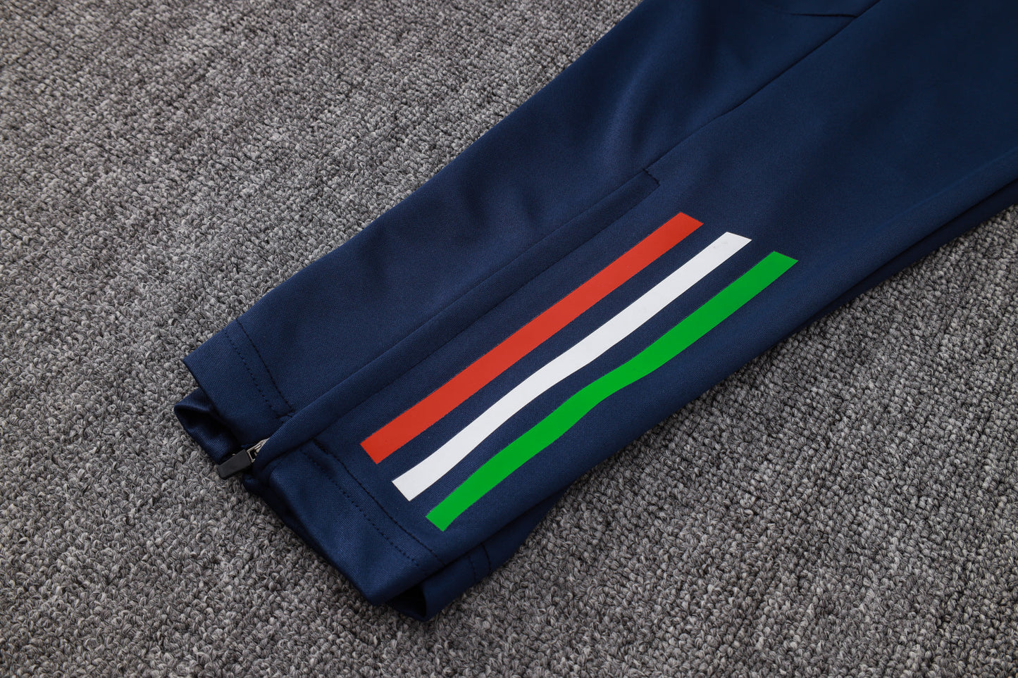 Italy 1/4 Zip Tracksuit Set Navy/Azure