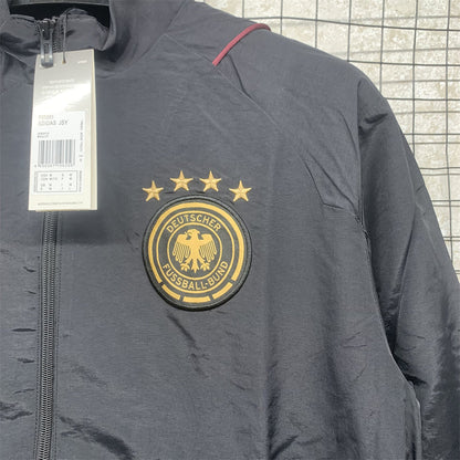 Germany Windbreaker - Black/Gold
