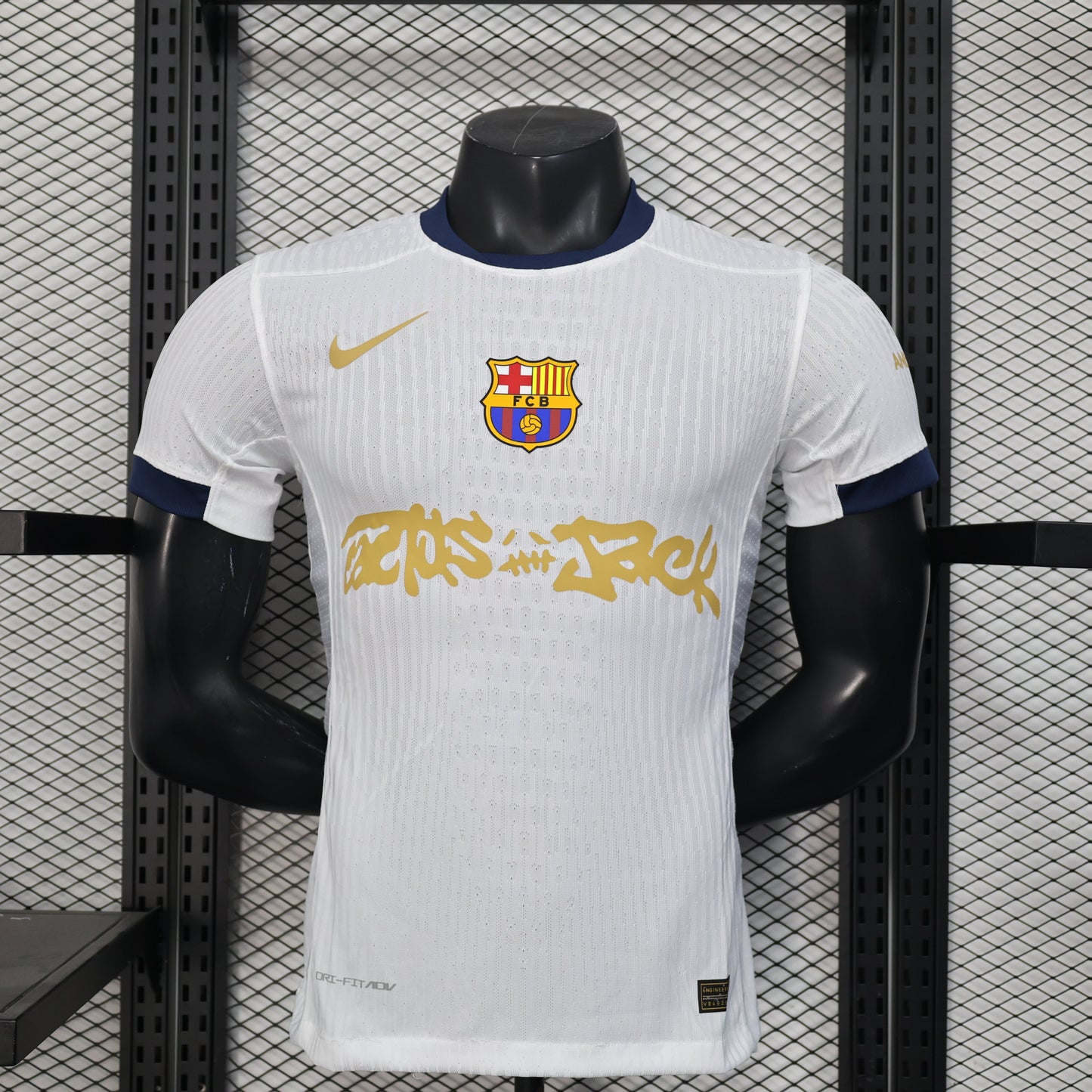 Barcelona 2024/25 White - Travis Scott